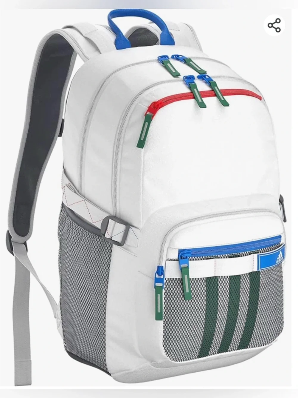 Adidas Energy Backpack - Brand New Color White / Royal Blue / Bright